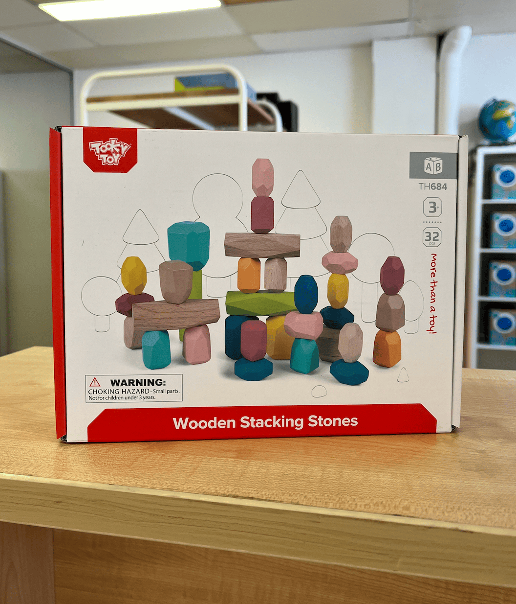 Wooden Stacking Stones