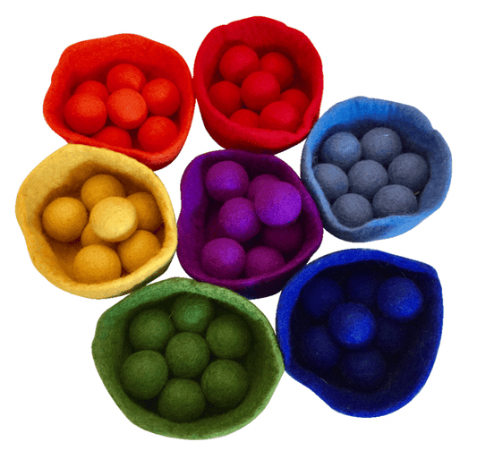 Rainbow Ball Bowl Set 3+
