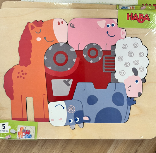 Wooden Farm Puzzle
