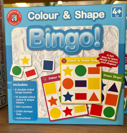 Bingo - Colours and Shapes
