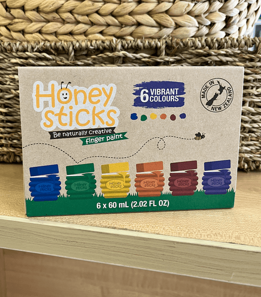 Honey Sticks Finger Paint