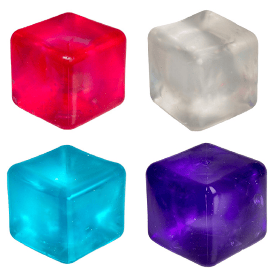 Smooshos Jelly Cube — Various colours available in this satisying small hand sized squishy. — OT recommended, Australia