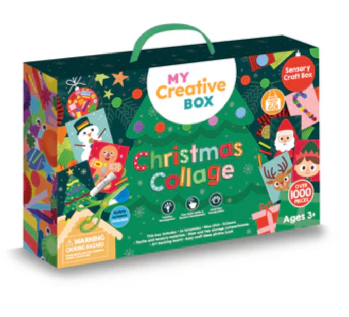 Christmas Collage Craft Box