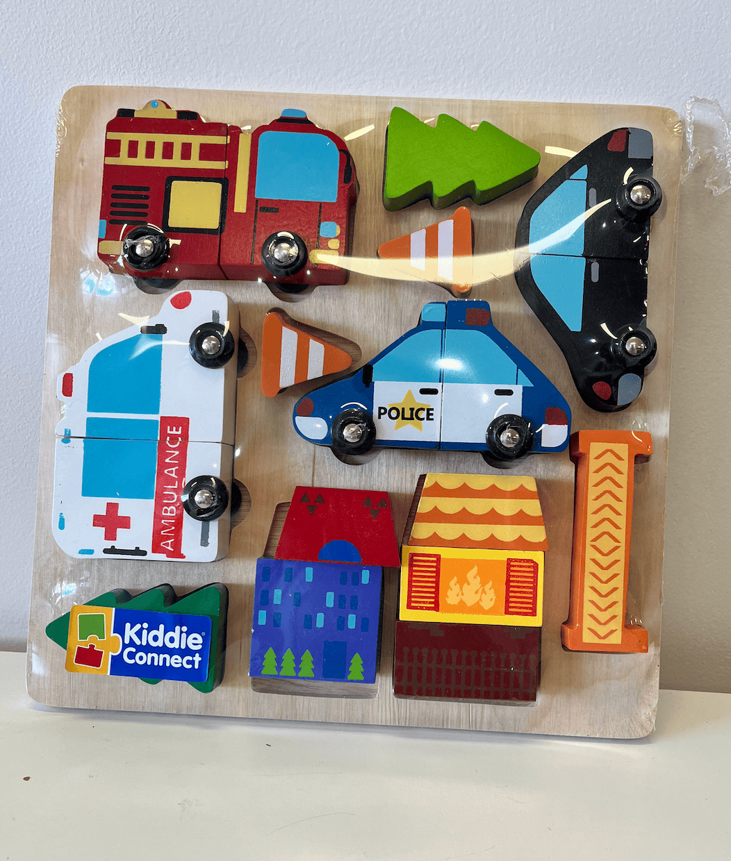 Vehicle Puzzle with Magnets