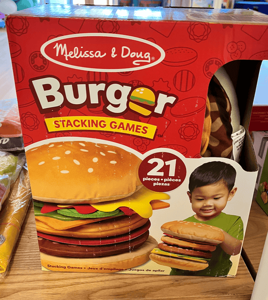 Burger Stacking Game
