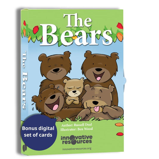 Bear Cards - 48 Cards to help people of All Ages Talk about Feelings