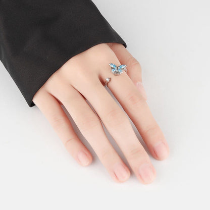 Butterfly Spinner Worry Ring | Worry Rings