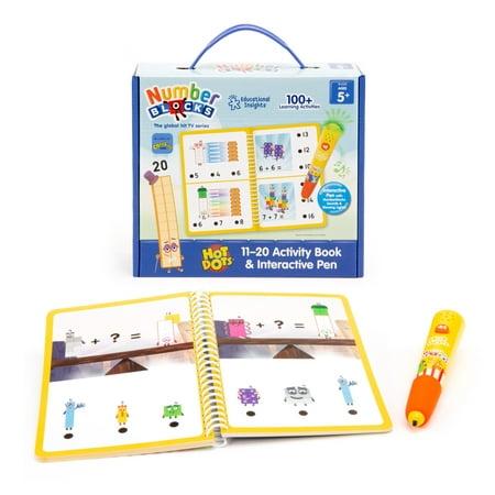 Numberblocks Workbook Numbers 11-20 Activity Book & Pen
