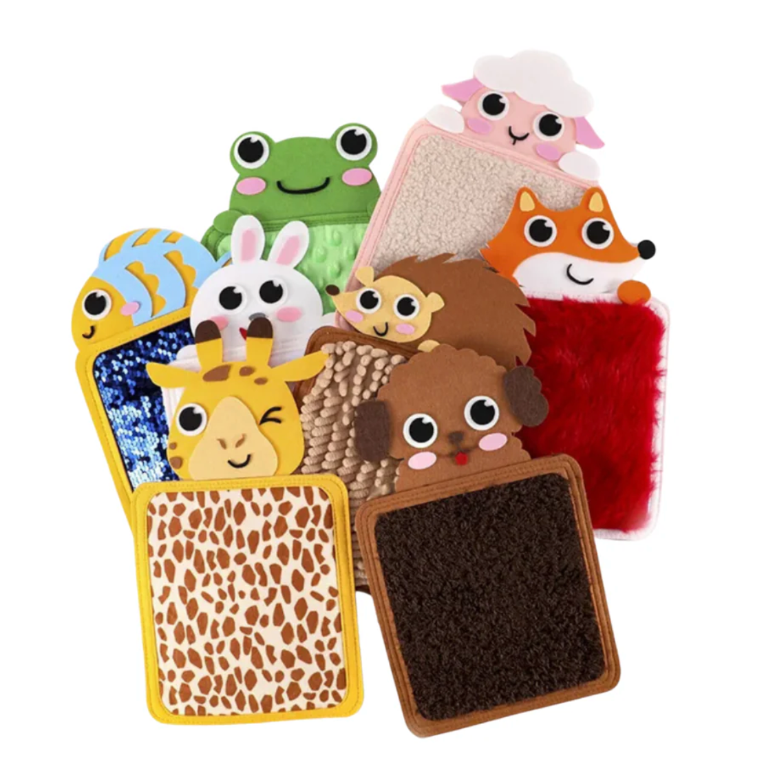 Felt Pats (Therapy Sensory Touch Learning)