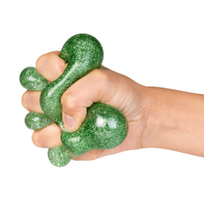 Smooshos Glitter Jelly Cube — Add some sparkle to your squish with this glitter version — OT recommended, Australia