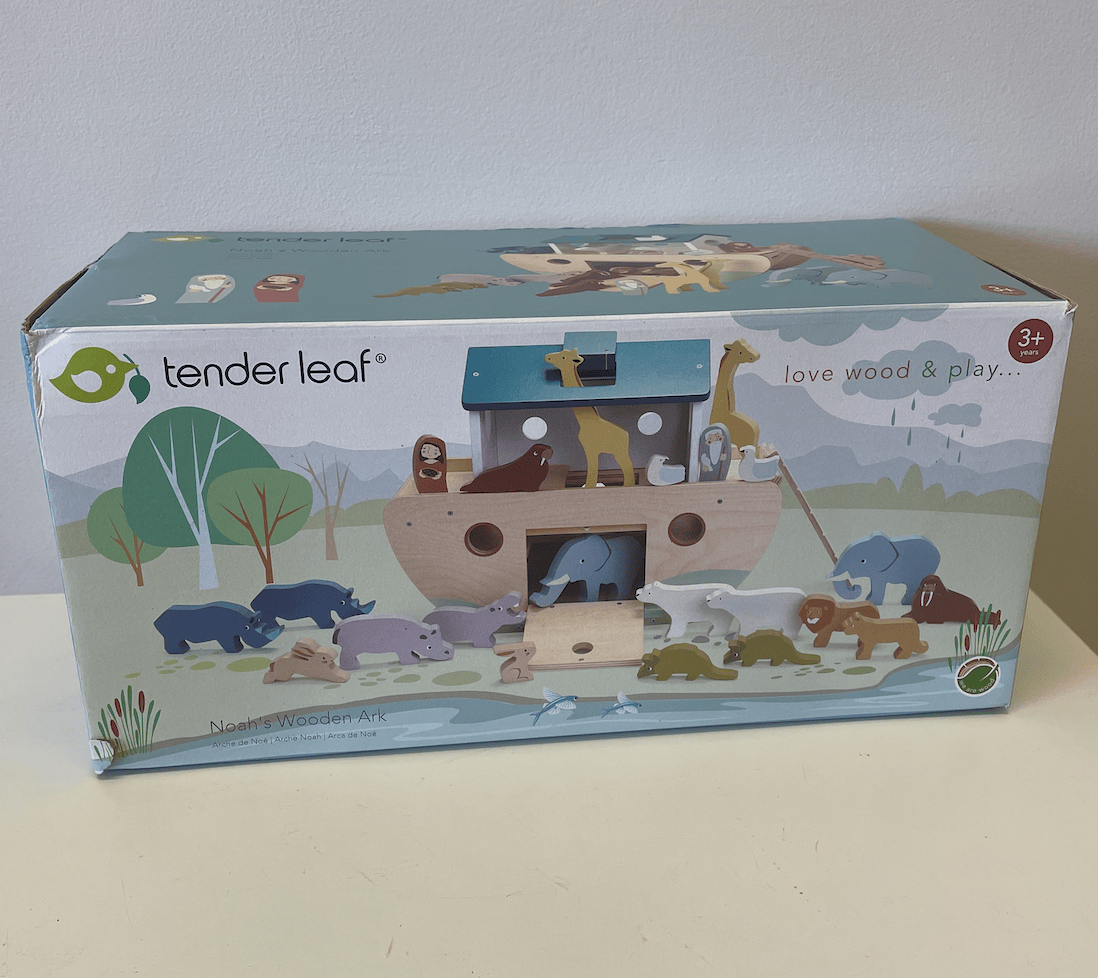 Noah's Wooden Ark — Tender Leaf Noah's Wooden Ark, love wood and play, ages — OT recommended, Australia