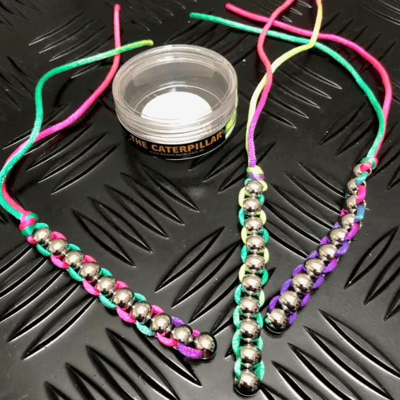 Hand Caterpillar beads