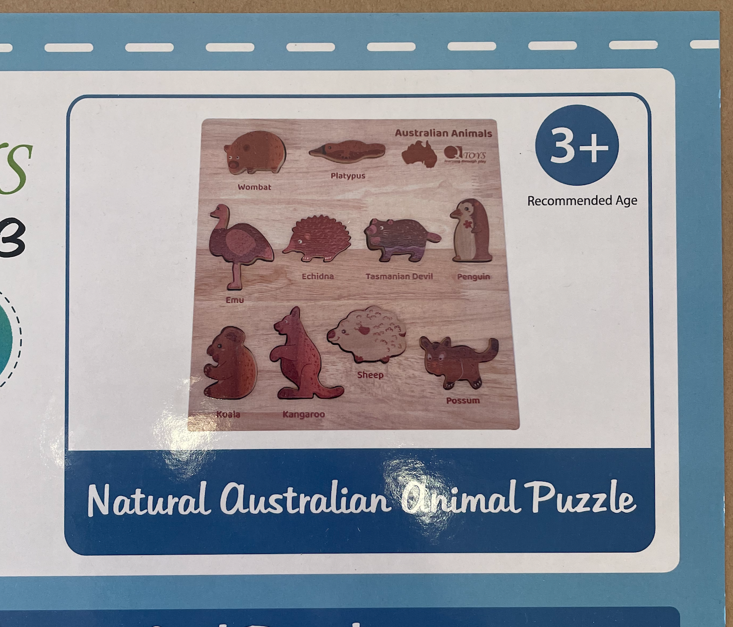 Natural Australian Animal Puzzle