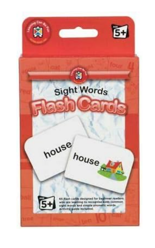 Sight Words Flash Cards