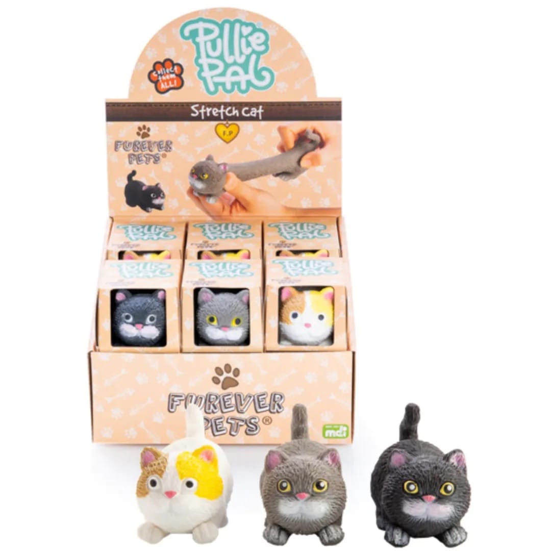 Pullie Pal Stretch Cat — Meet the Pullie Pal Stretch Cat, a super stretchy and mouldable toy that — OT recommended, Australia