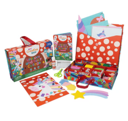 Unicorn and Fairy Collage Sensory Craft Box