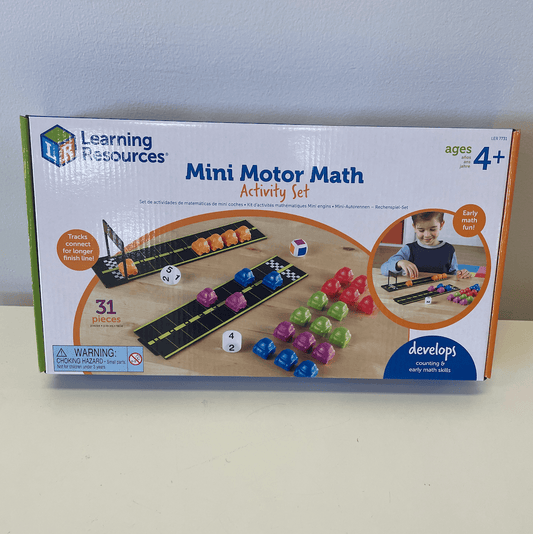 Mini Motor Math Activity Set