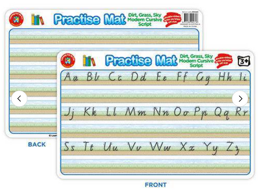 Practise Mat Writing thirds