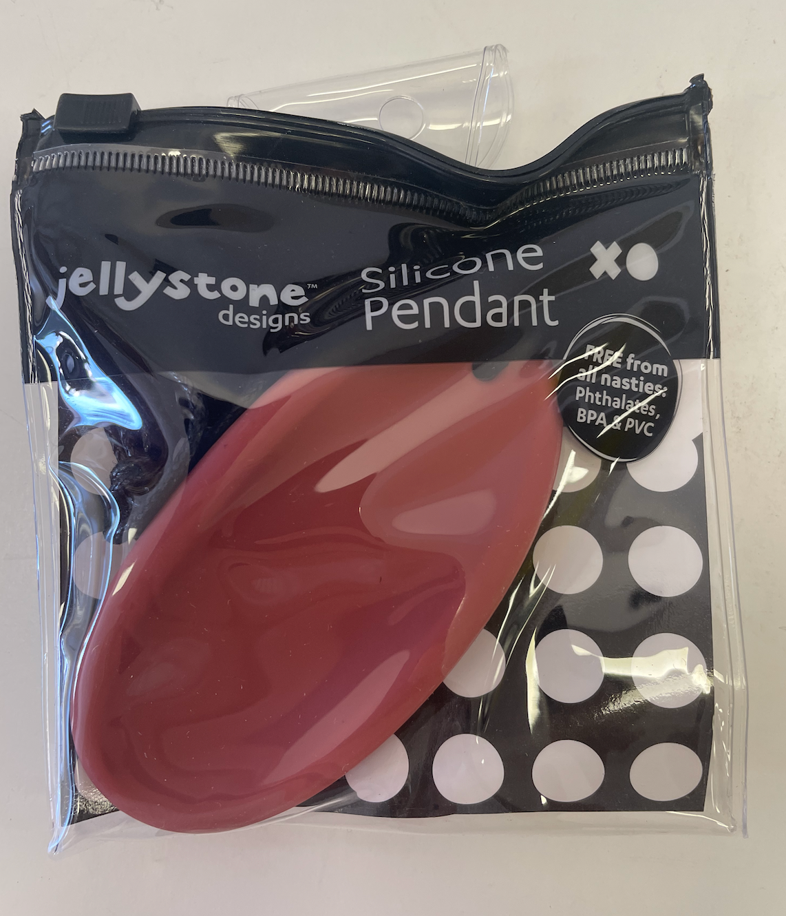 Chew pendants, bands and pencil toppers