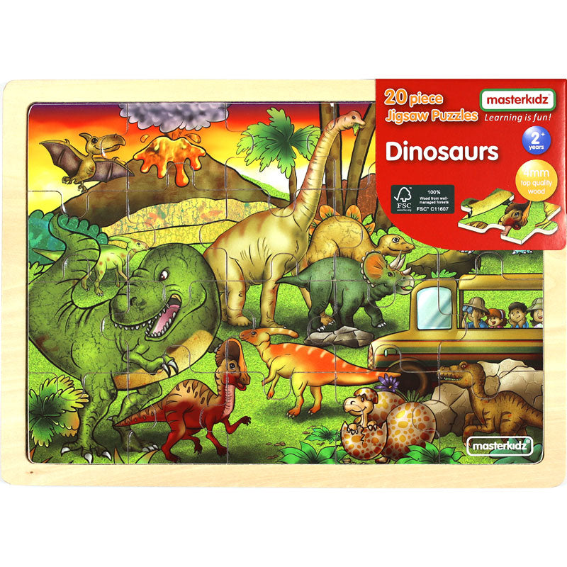 Dinosaurs Wood Puzzle