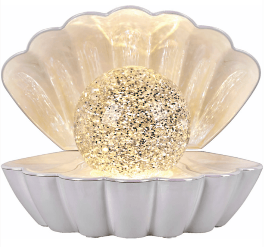 Clam Shell Glitter Sensory Lamp