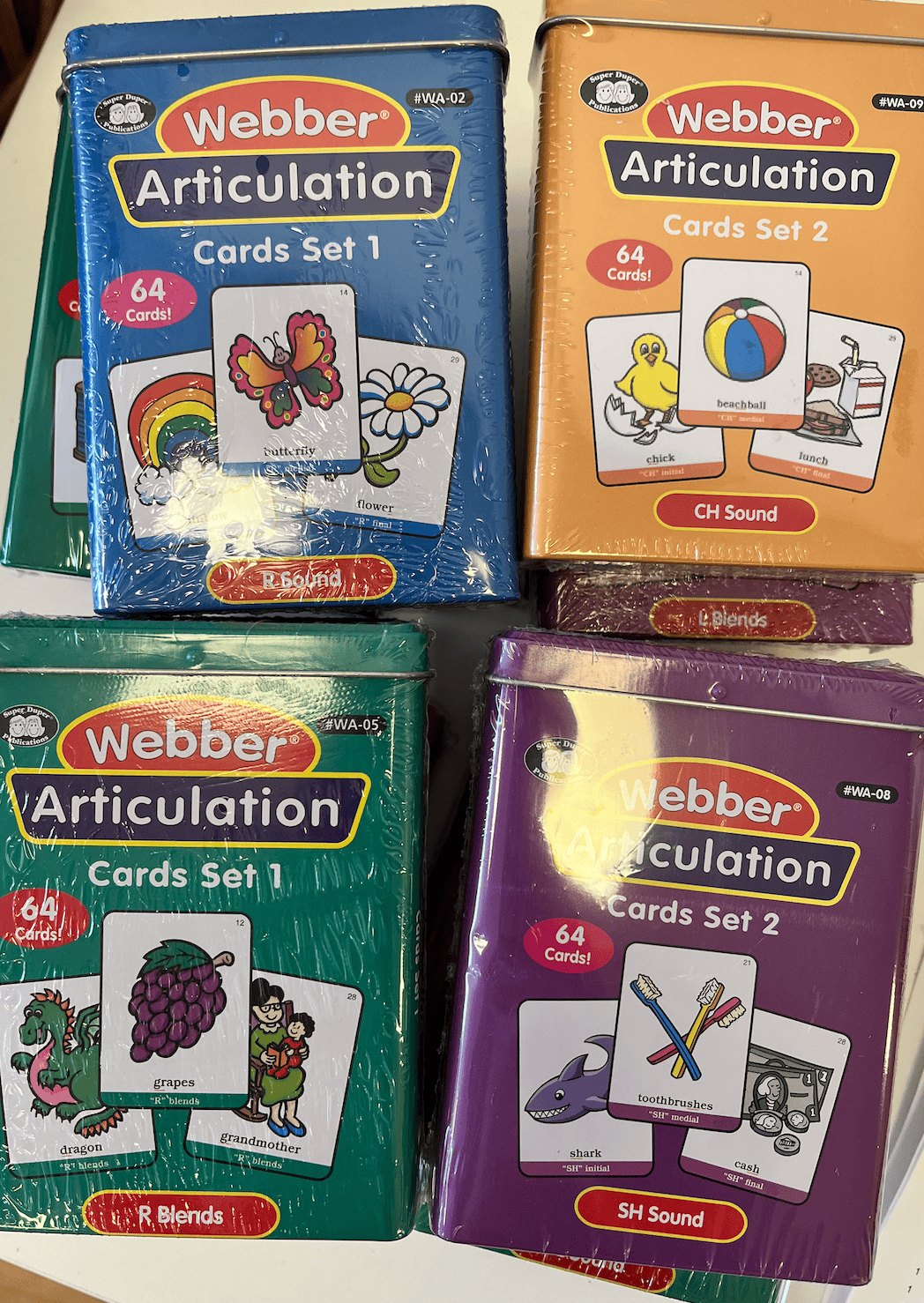 Webber Articulation Cards – Therapy Sensory Store