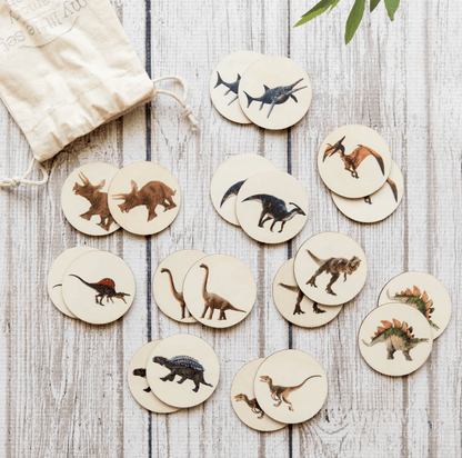 My Little Set Memory Match Dinosaurs