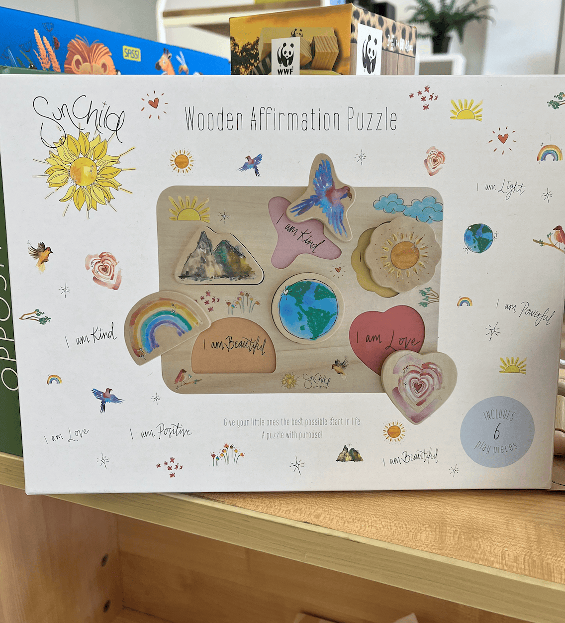 Wooden Affirmation Puzzle