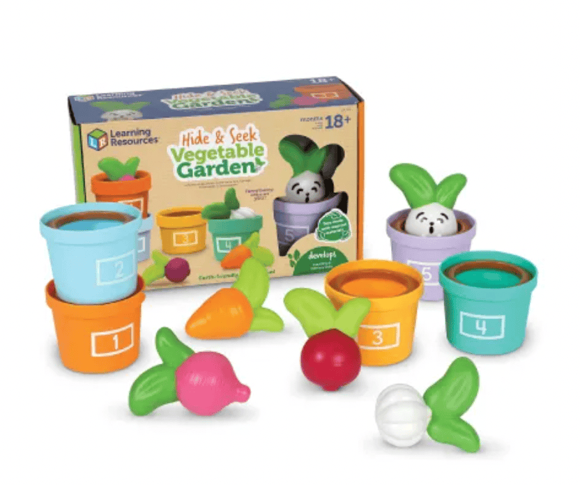 Learning Resources Hide & Seek Vegetable Garden — The Learning Resources Hide &amp; Seek Vegetable Garden is a — OT recommended, Australia