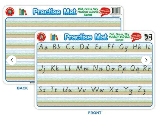Practise Mat Writing thirds