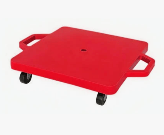 Scooter Board — Nyda scooter board in red and yellow, great for build — OT recommended, Australia