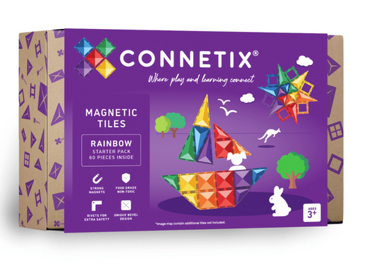 Connetix Rainbow Starter Pack 60pc