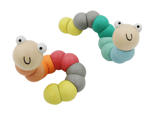 Wooden Jointed Worm
