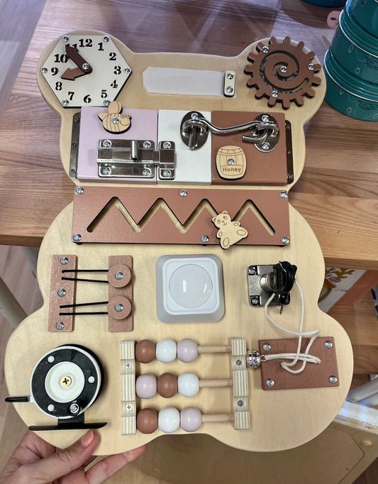 Teddy Bear Busy Board