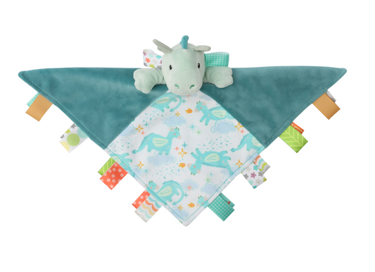 Taggies Drax Dragon Blankie