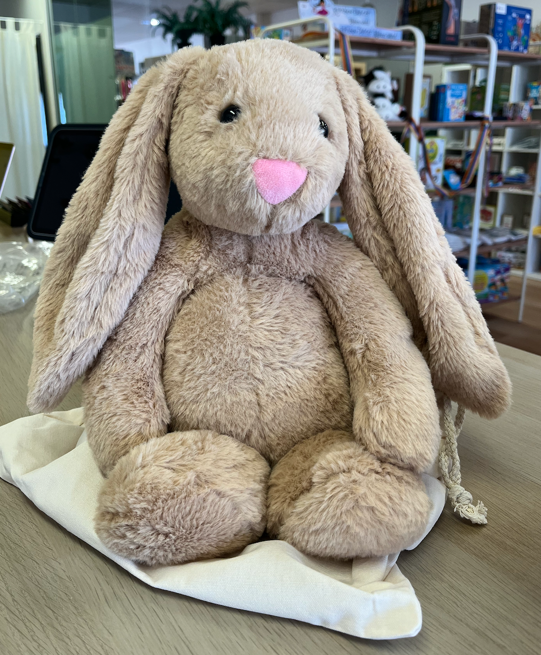 Large Weighted Sensory Bunny Plush 2kg