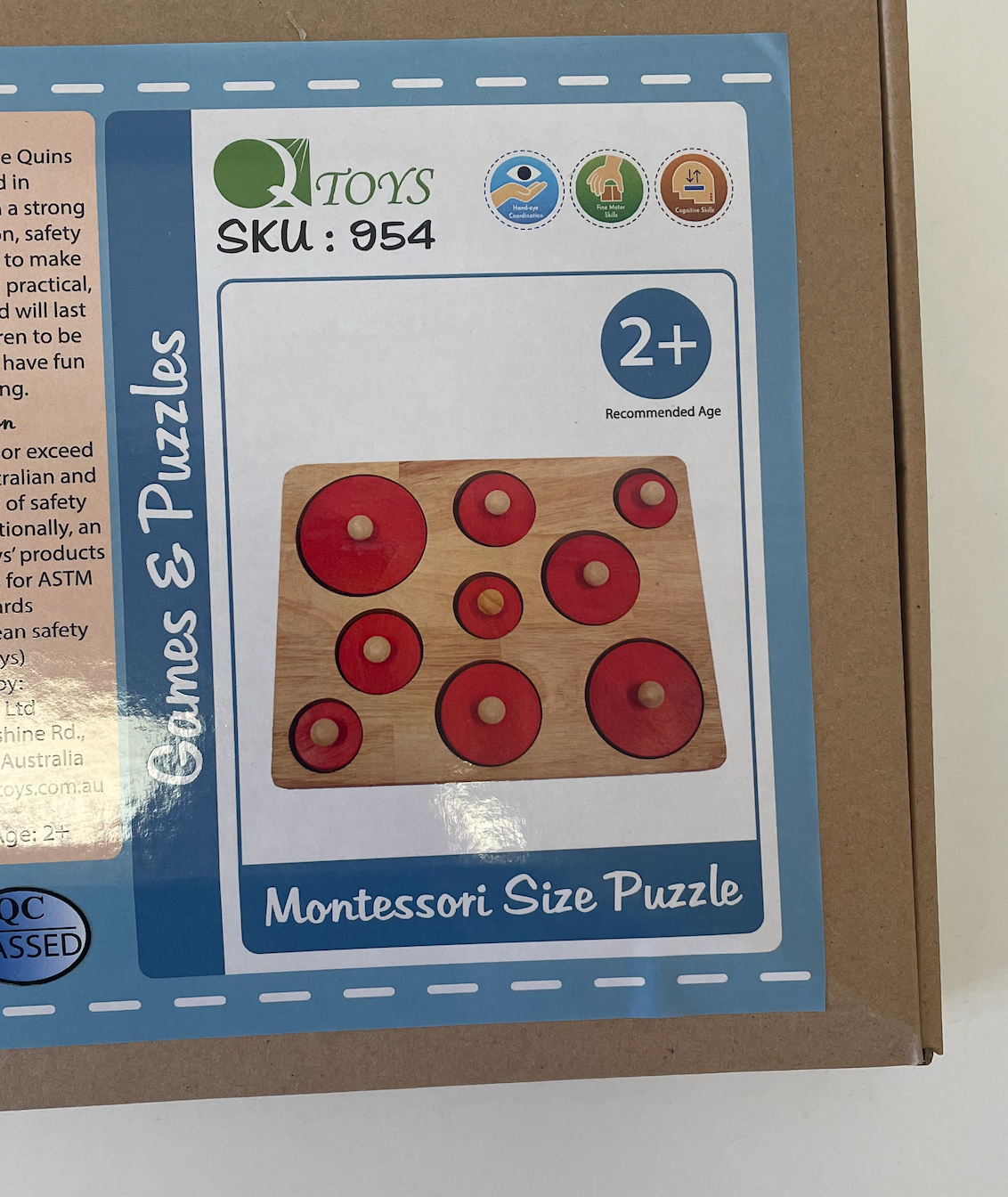 Montessori Size Puzzle