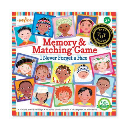I Never Forget a Face, Memory & Matching Game — The eeBoo I Never Forget a Face Memory &amp; Matching — OT recommended, Australia