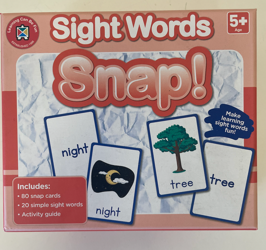 Sight Words Snap!