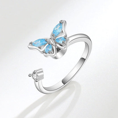 Butterfly Spinner Worry Ring | Worry Rings