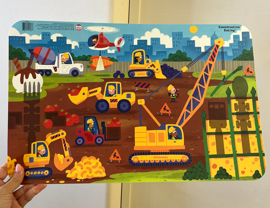 Construction Placemat