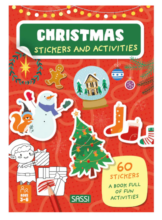 Christmas Stickers and Activity Book