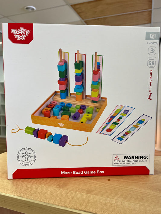 Maze Bead Game Box