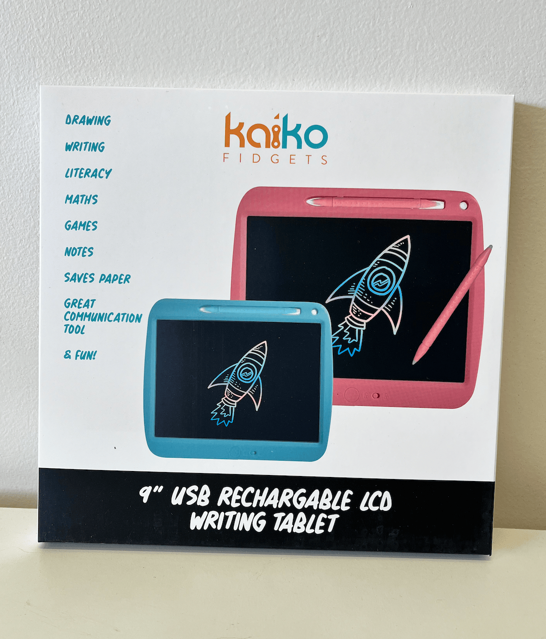 9" LCD Writing Tablet Pink