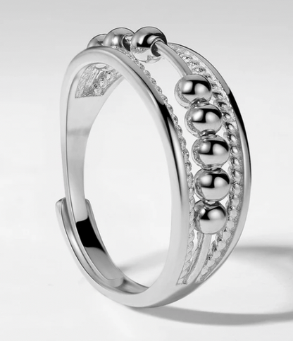 Pendulum Sliding Worry Ring