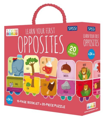 My First Opposites STEAM Puzzle and Book Set