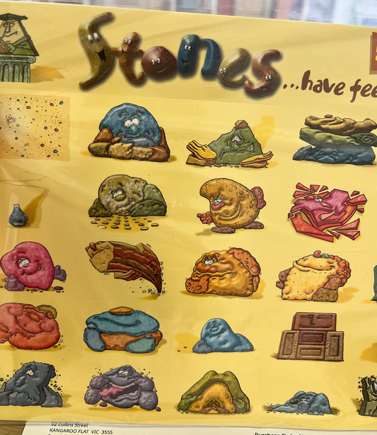 Stones Have feelings Stickers