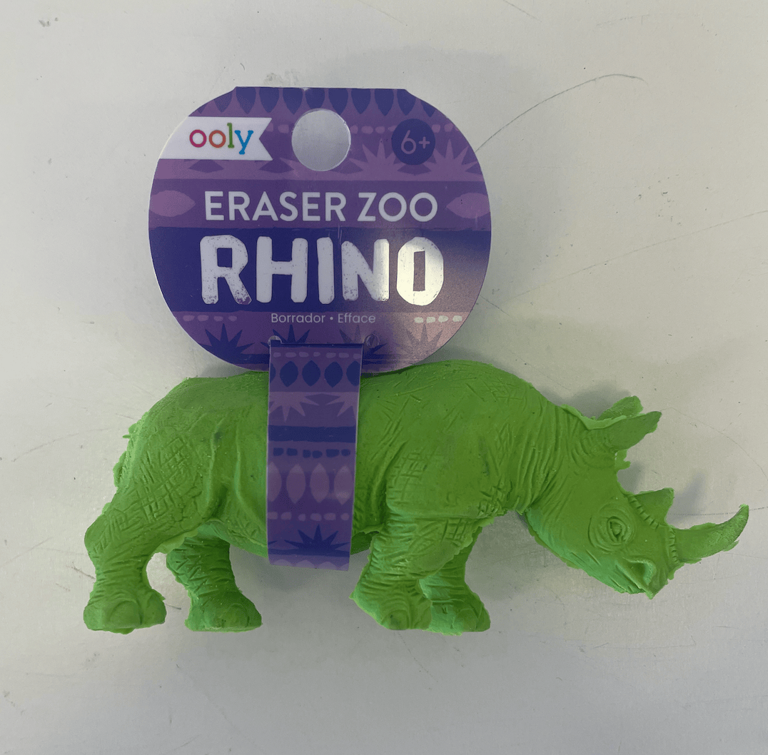 Eraser Zoo by ooly — various colours and animals — OT recommended, Australia