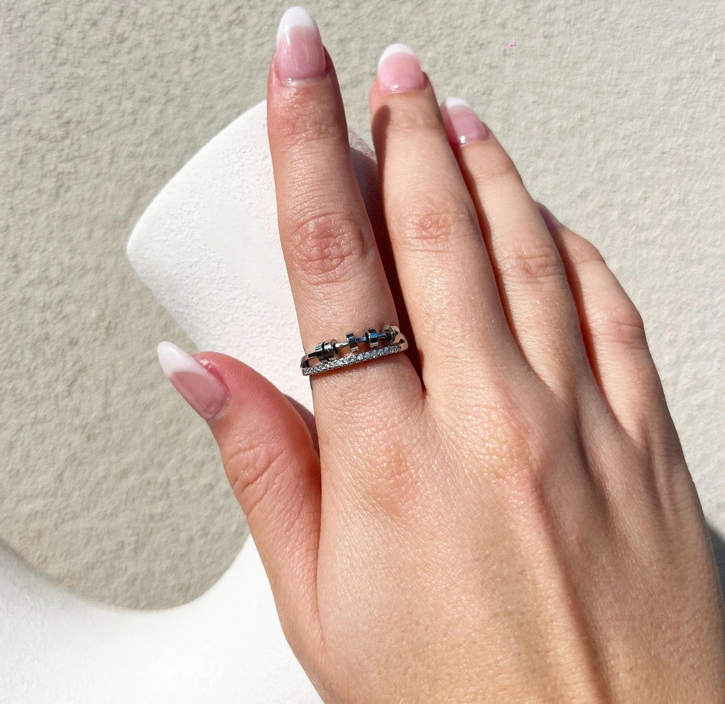 Tranquility Sliding Worry Ring