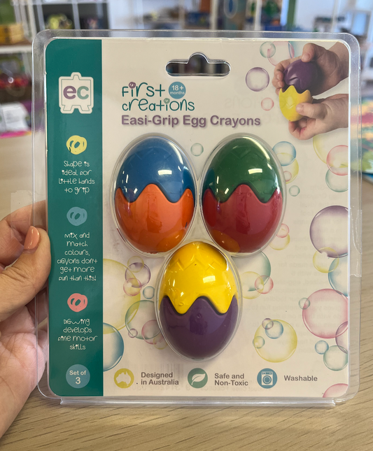 Easi - Grip Egg Crayons